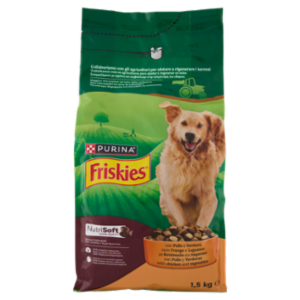 PURINA FRISKIES NutriSoft Pollo e Verdure 1,5kg