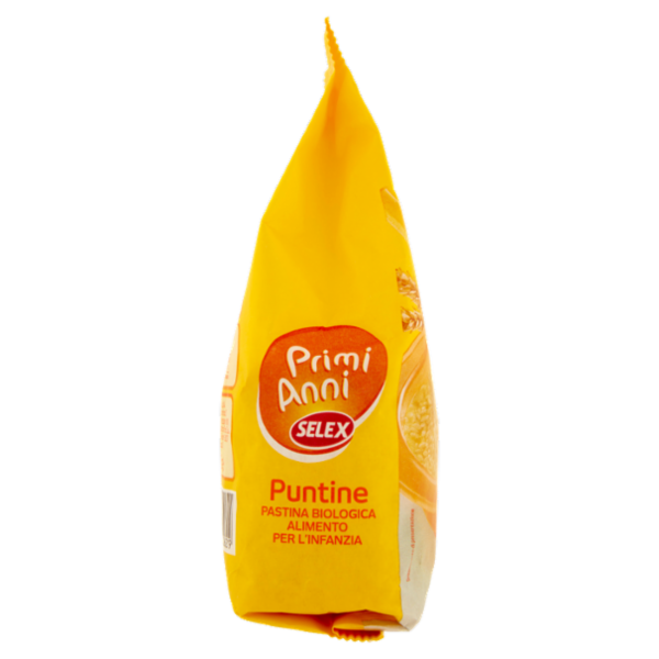 Selex Primi Anni Pastina per l'Infanzia Puntine Biologica 350 g