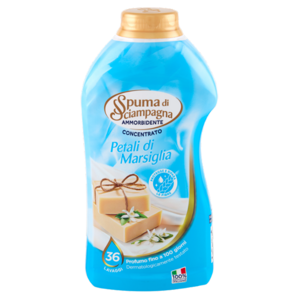 Spuma di Sciampagna Ammorbidente Concentrato Petali di Marsiglia 720 ml