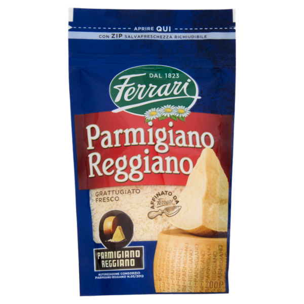 Ferrari Parmigiano Reggiano DOP Grattugiato Fresco 100 g