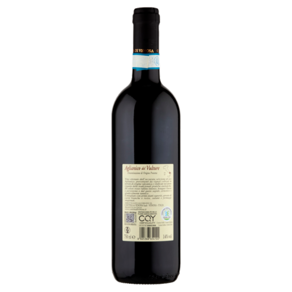 Cantina di Venosa Aglianico del Vulture DOP 750 ml