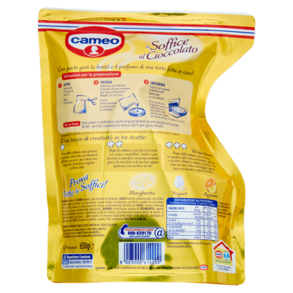 cameo la Soffice al Cioccolato 650 g