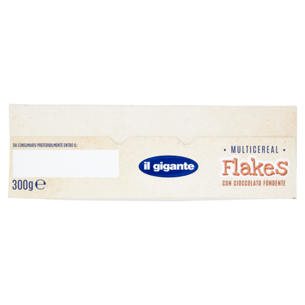 IL GIGANTE Multicereal Flakes con Cioccolato Fondente 300 g