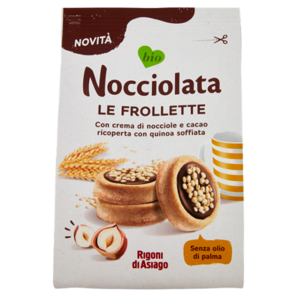Rigoni di Asiago Nocciolata le Frollette bio 250 g