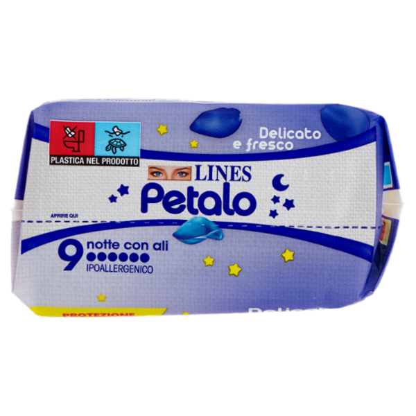 Lines Petalo notte con ali 9 pz