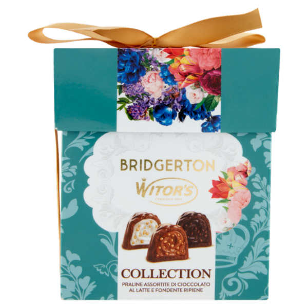 Witor's Bridgerton Collection Praline Assortite di Cioccolato al Latte e Fondente Ripiene 150 g