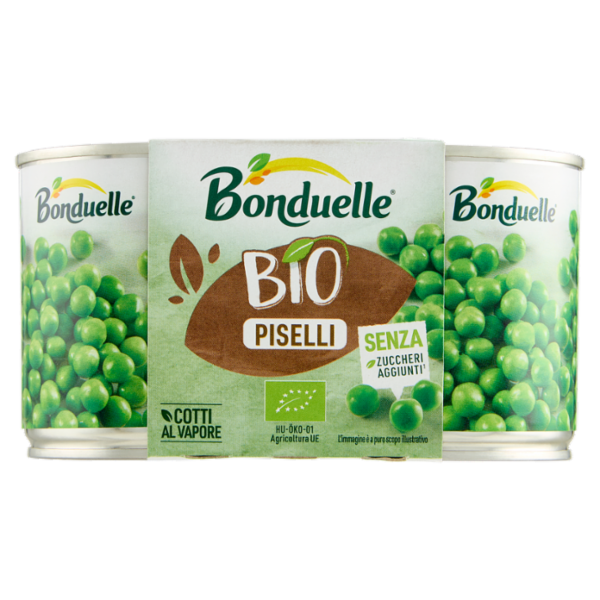 Bonduelle Bio Piselli 2 x 150 g
