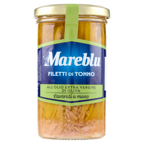 Mareblu Filetti di Tonno all'Olio Extra Vergine di Oliva 250 g