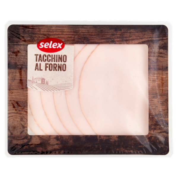 Selex Tacchino al Forno a Fette 120 g