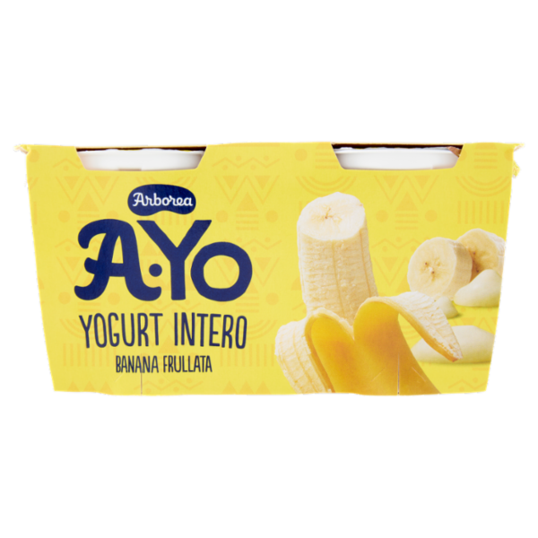 Arborea A-Yo Yogurt Intero Banana Frullata 2 x 125 g