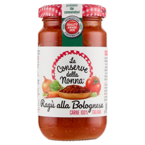 Le Conserve della Nonna Ragù alla Bolognese 190 g