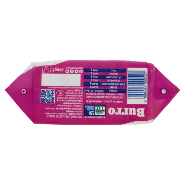 Latte Maremma Burro 100% da Latte Italiano 250 g