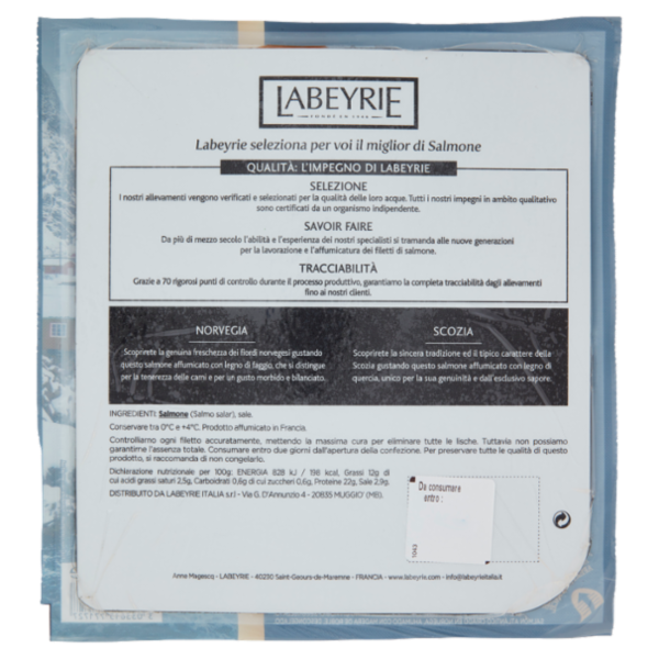 Labeyrie Salmone Affumicato Norvegia 100 g