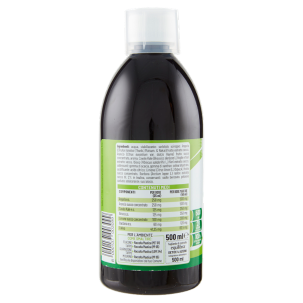 equilibra Detox 4 Azioni Funzioni Depurative 500 ml