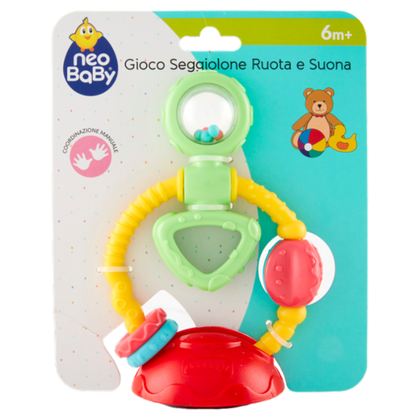 neo Baby Gioco Seggiolone Ruota e Suona 6m+