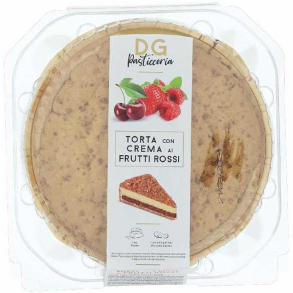 La Nobile Pasticceria Torta Alla Crema Frutti Rossi 400g
