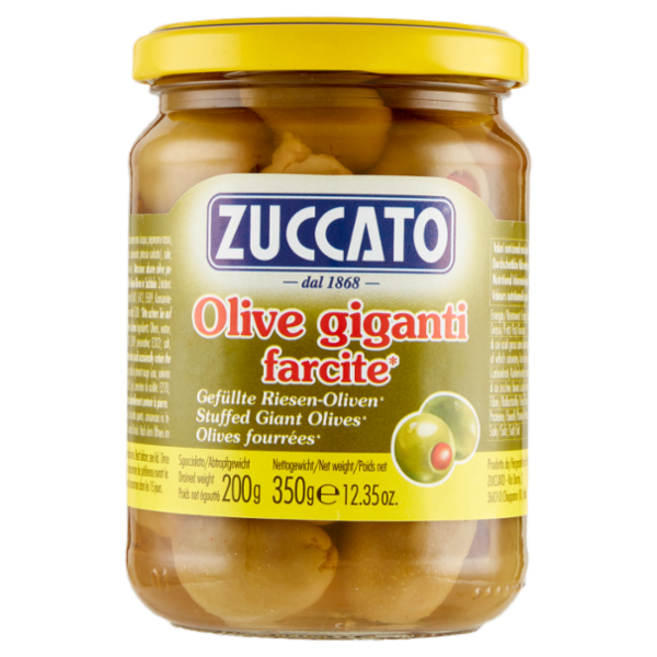 Zuccato Olive giganti farcite* 350 g