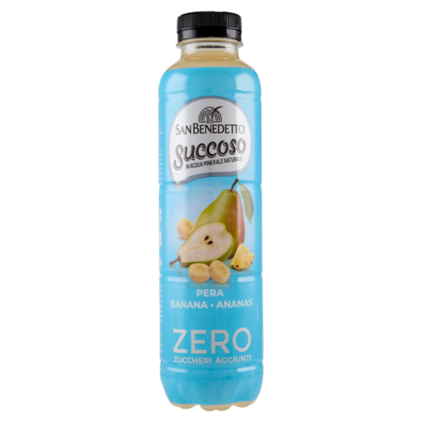 San Benedetto Succoso Zero Pera Banana Ananas 0,40 L