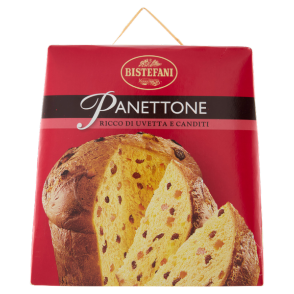 Bistefani Panettone Ricco di Uvetta e Canditi 1000 g