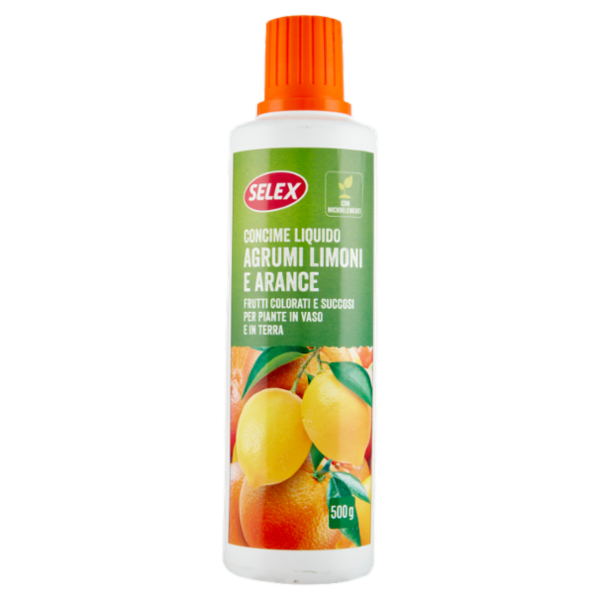 Selex Concime Liquido per Agrumi, Limoni e Arance 500 g