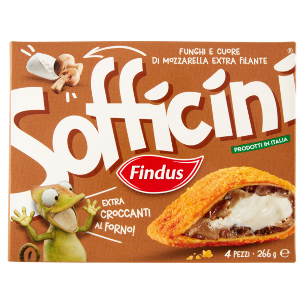 Sofficini Findus 4 Sofficini Funghi Più Mozzarella 266 g