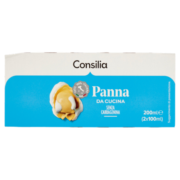 Consilia Panna da Cucina Uht 2x100 ml