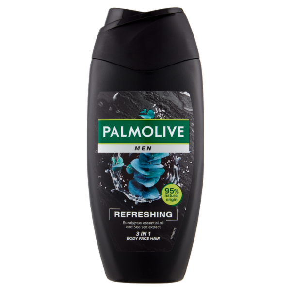 Palmolive bagnoschiuma Men Refreshing 3 in 1 con oli essenziali 220 ml