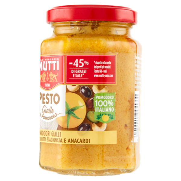 Mutti Pesto Giallo di Pomodoro 180 g