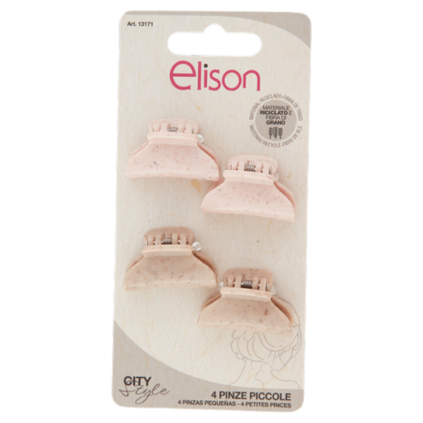 elison City Style Pinze Piccole Natural 4 pz