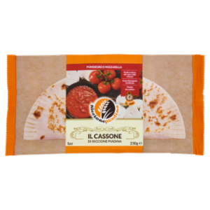 Riccionepiadina Il Cassone Di Riccione Piadina Pomodoro e Mozzarella 1 Pz 230 g