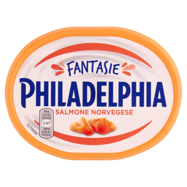 Philadelphia formaggio fresco spalmabile al Salmone norvegese - 150g