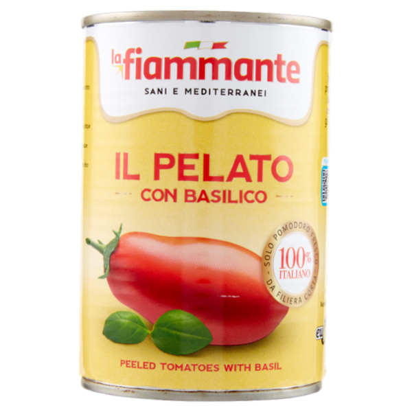 la fiammante il Pelato con Basilico 400 g