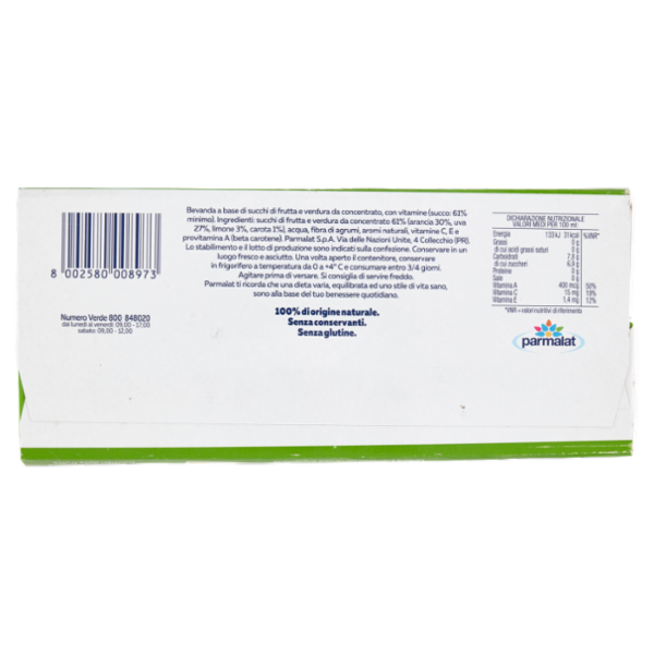 Santàl Dolce di Natura ACE Senza Zuccheri Aggiunti 6 x 200 ml