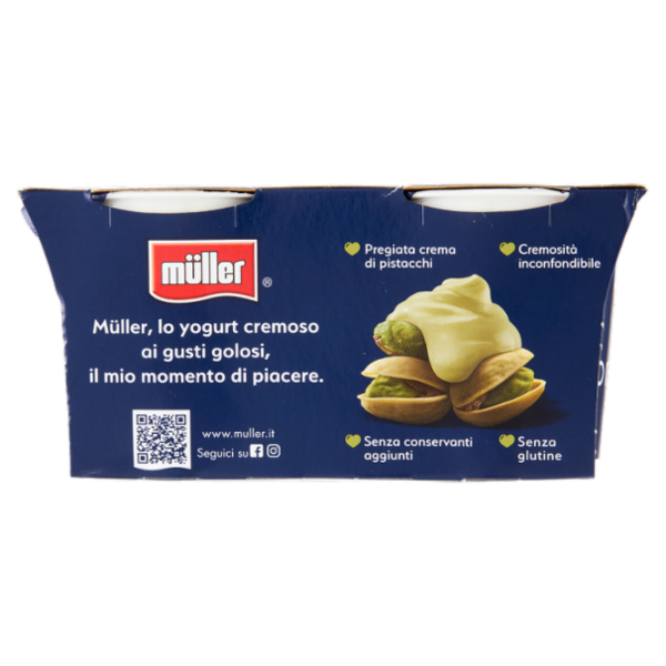 müller Yogurt Cremoso Pistacchio 2 x 125 g