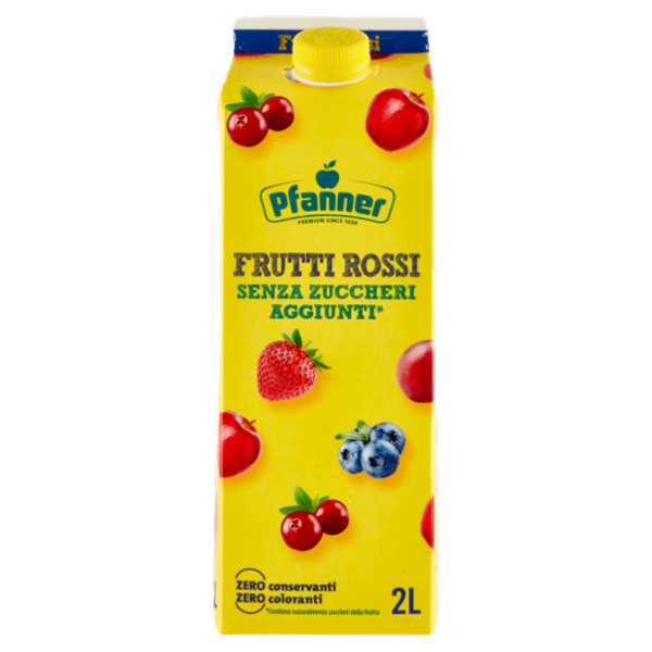 Pfanner Frutti Rossi Senza Zuccheri Aggiunti* 2 L