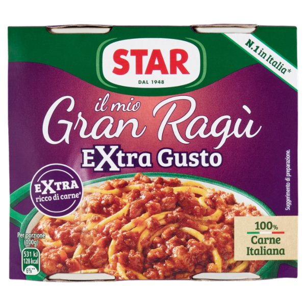 Star il mio Gran Ragù Extra Gusto 2 x 180 g