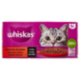 Whiskas Selezione Gustosa in salsa con manzo, con pollo, con agnello, con pollame 12 x 85 g