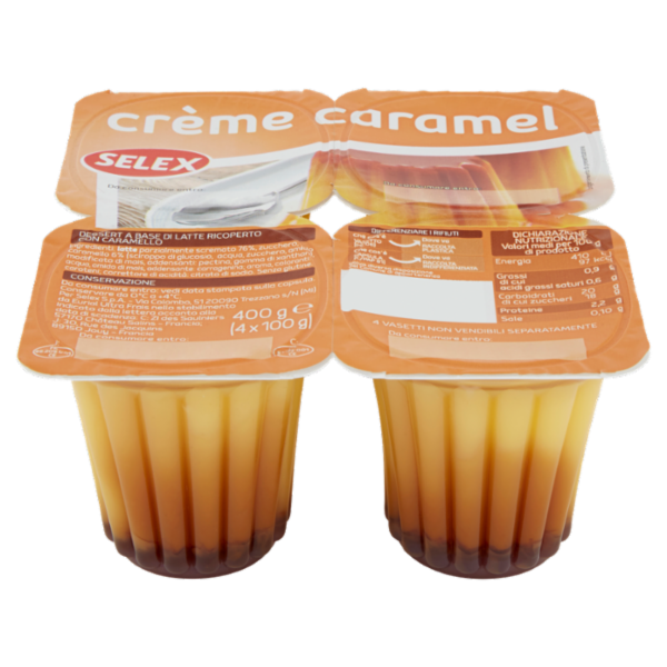 Selex Crème Caramel 4x100 g