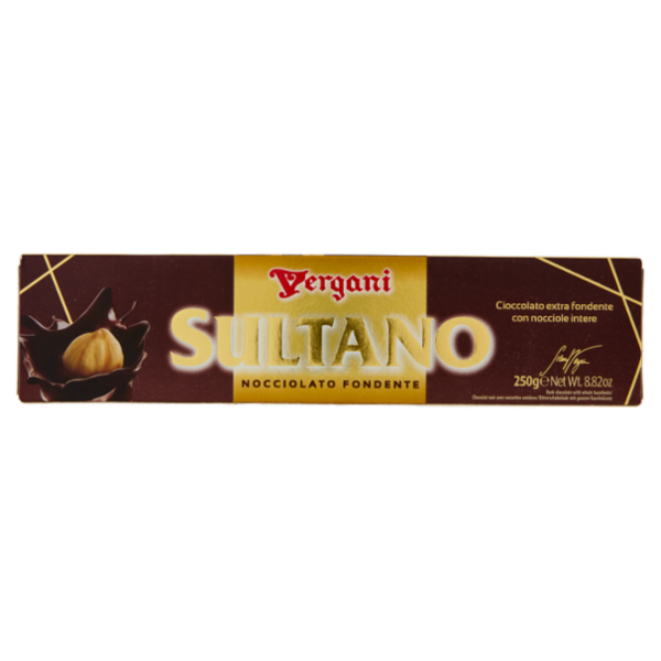 Vergani Sultano Nocciolato Fondente 250 g