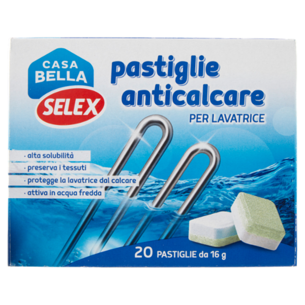 Selex Casa Bella Anticalcare per Lavatrice Pastiglie 20 x 16 g