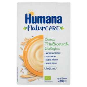 Humana NaturCare Crema Multicereali Biologica 230 g