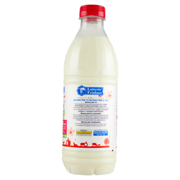 Latterie Friulane Latte Parzialmente Scremato Pastorizzato a temperatura elevata 1000 ml