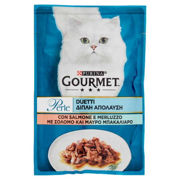 PURINA GOURMET Perle Duetti con Salmone e Merluzzo 85 g