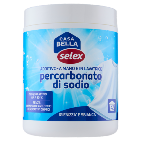 Selex Casa Bella Additivo a Mano e in Lavatrice Percarbonato di Sodio 500 g