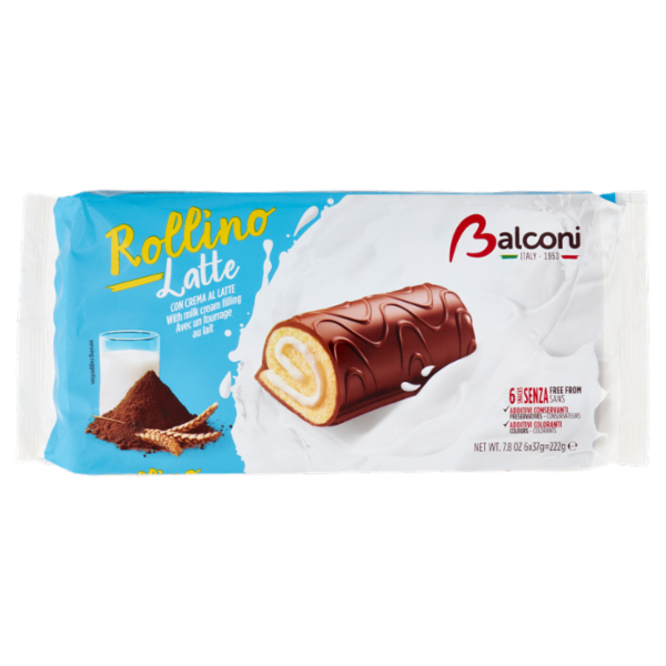 Balconi Rollino Latte 6 x 37 g
