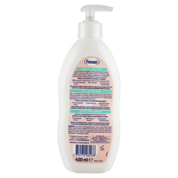 Fissan Bagnetto Primi Mesi 400 ml
