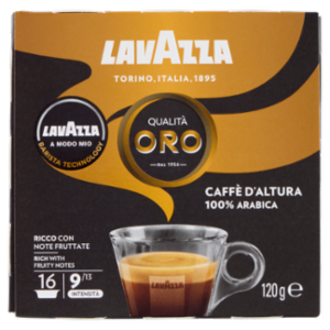 Lavazza A Modo Mio Qualità Oro Caffè D'Altura 16 Capsule 120 g