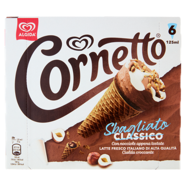 Cornetto Sbagliato 6 x 75 g