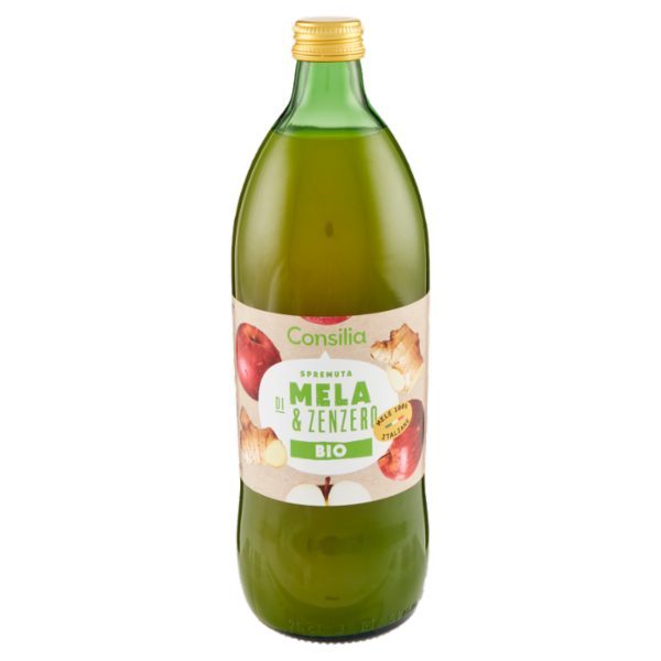 Consilia Bevanda Mela e Zenzero Biologica 100% Italia 750 ml