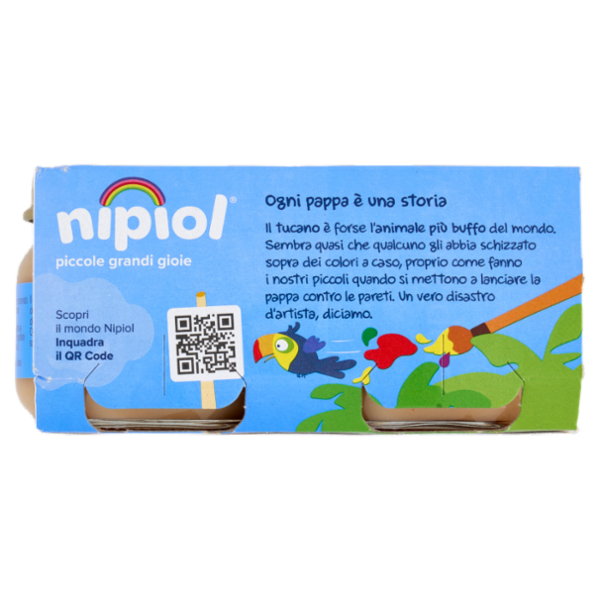 nipiol banana omogeneizzato 2 x 80 g